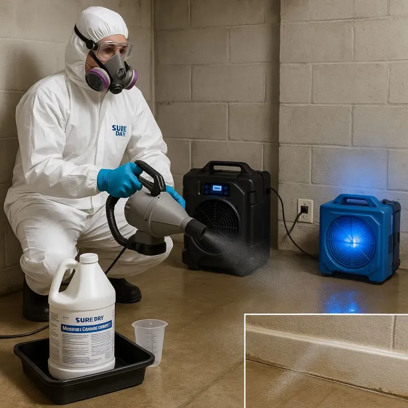 Sanitization and Odor Removal process in Moses Lake North, WA