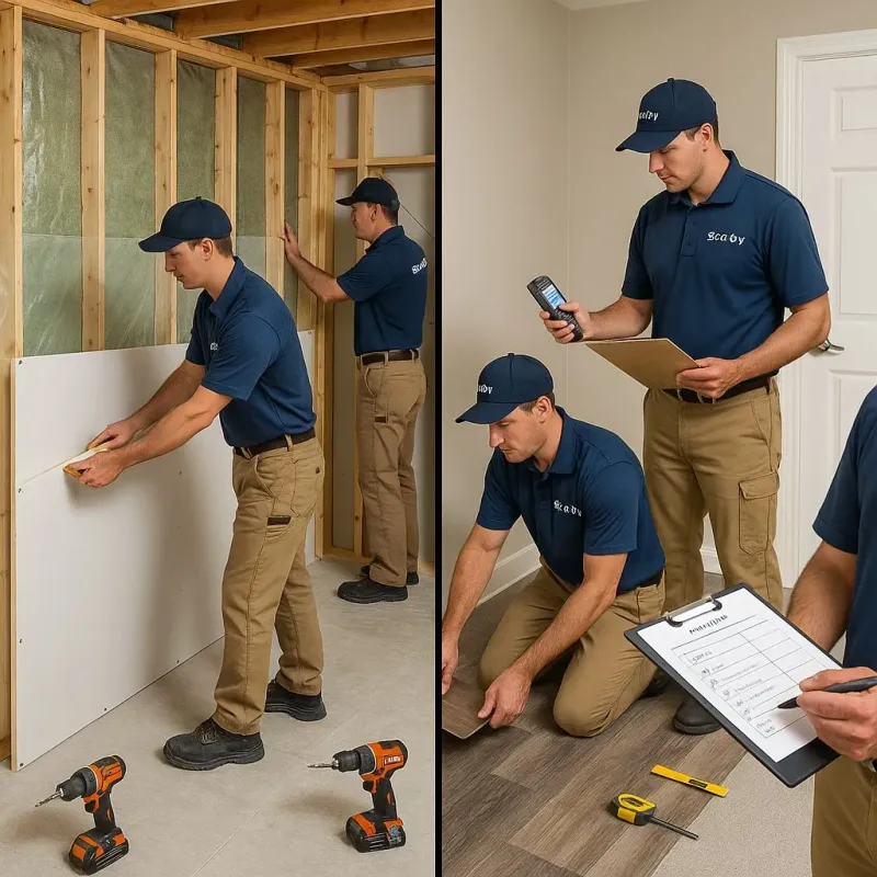 Repairs and Reconstruction process in Moses Lake North, WA